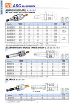 ★ Taiwan Anwei strong milling cutter chuck NT40-ASC32-85