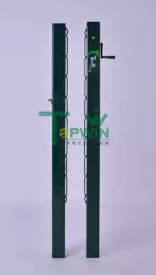 Topwin aluminum alloy tennis court floor tennis column pull-up installation tennis column fixed