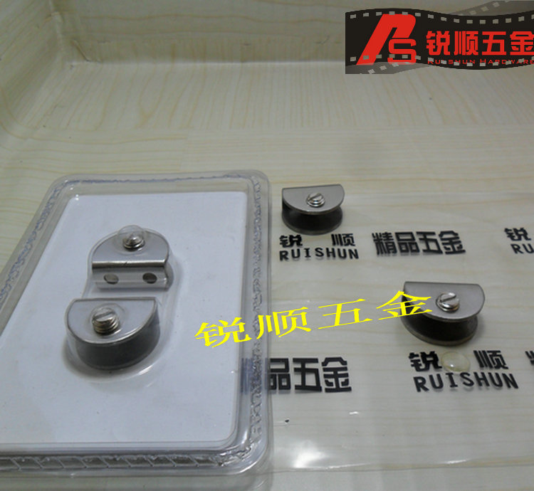 Stainless steel thickened glass clip Bracket holder Glass card clip Glass fixing clip Separator Hardware accessories Laminate clip