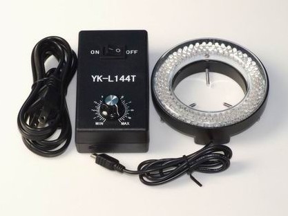 Microscope LED ring light source 144 light beads high brightness microscope light source microscope LED light