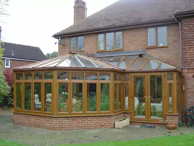 Steel structure greenhouse sealed balcony terrace villa greenhouse Beijing greenhouse tempered glass greenhouse