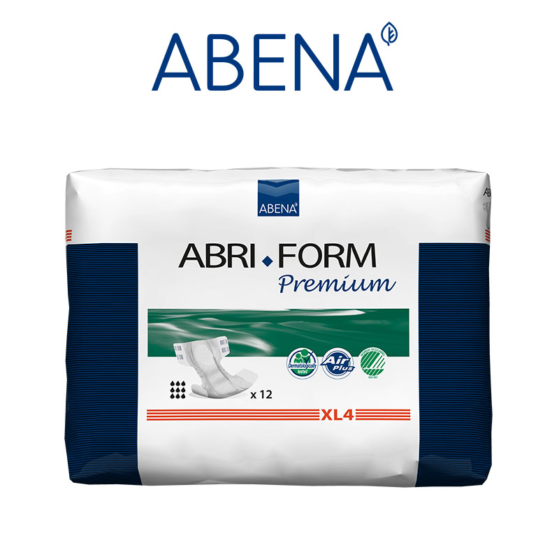 ABENA ABRI-FORM xl4 粘贴式优质成人纸尿裤 12片/包 43071
