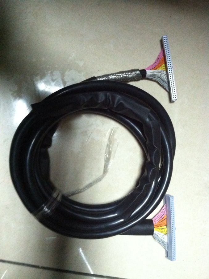 Round flat cable with shielded flat cable 8P10P14P16P20P26P30P34P 40P50P64P