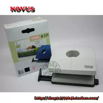 German stationery NOVUS rofus B225 voucher file binding double hole paper punching machine puncher