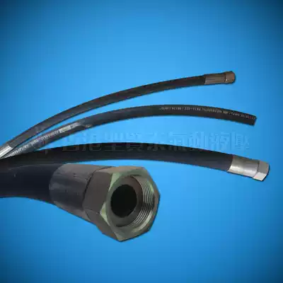 Ningbo now makes a high-quality one layer of steel wire pressure 14 4MPA 3 4 diameter high-pressure hydraulic oil pipe inner diameter 19MM