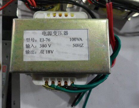 Transformer 380V to double 18V100VA transformer full copper wire fake one lose ten other voltages are also available