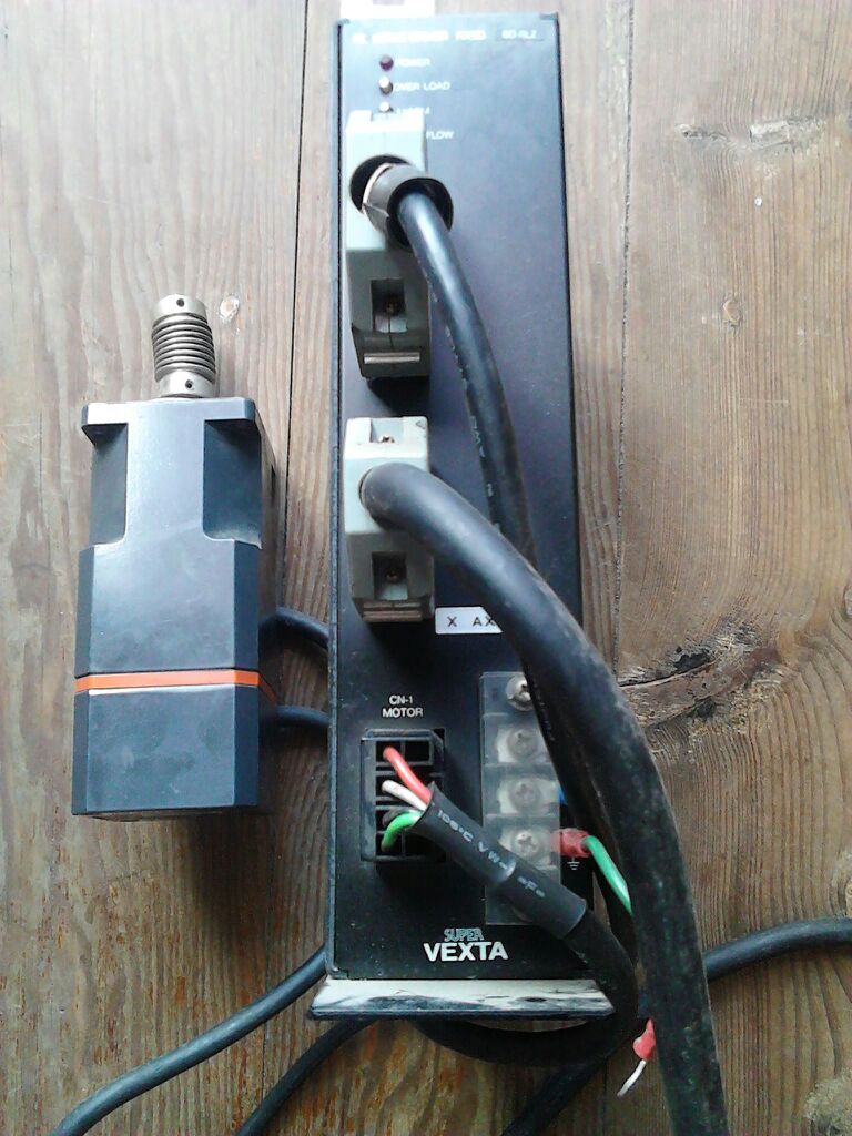 Japan VEXTA Oriental KX50m280BL 80W servo motor 3000 rpm