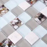 [Lenas Mosaic] Мозаика Shell Mosaic Living Room Плитка Бенес Бар Средиземноморье Самопост