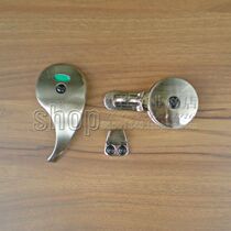 Precision toilet partition hardware accessories bathroom partition door lock JM-005 finger door lock