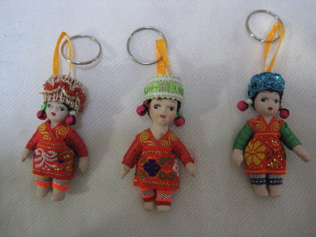 Handmade Yunnan Ethnic Minority Doll Ceramic System of Ethnic Characteristics Cloth Styles Original-style Novel-Taobao