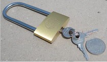 Shanghai (Earth) extended super long beam copper padlock