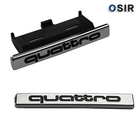 Suitable for Audi's new A6L 15 models A4L Q3 Q3 A5 A5 Q5 mid-grid body mark car tailmark full-time fourth drive