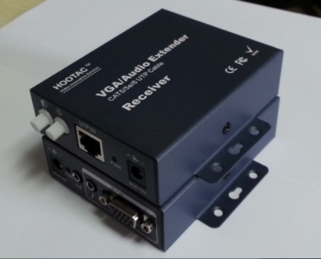 Haotai 200 m VGA extender-receiver lightning protection surge RJ45 turn VGA conversion device-Taobao