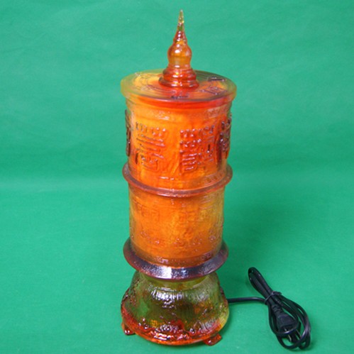 Universal access to the auspicious wheel (imitation glazed)