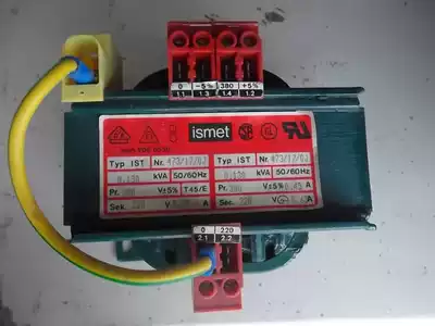 Used imported disassembly machine ismet single-phase transformer 380V to 220V 0 13KVA 130W