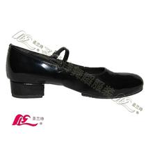 Saint Lanshis new modern dance shoes womens square dance square dance side chorus shoes representative leather shoes