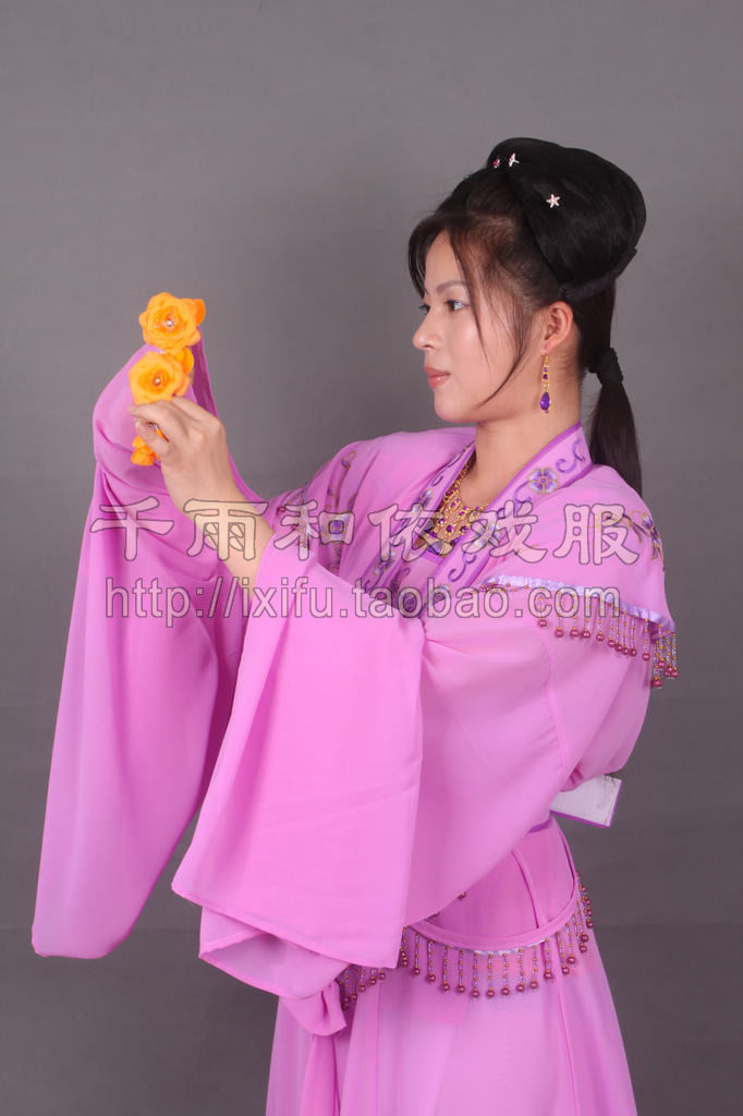 Ancient costumes, small palace costumes, opera costumes, Xiaodan, costumes, Yue Opera, yellow Mei opera, 258 purple