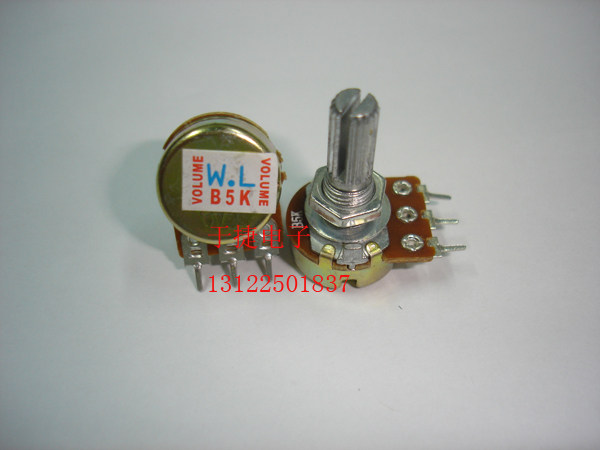 WH148-1A Taiwan-made single potentiometer WL148-1A 5K and various resistance values in stock 