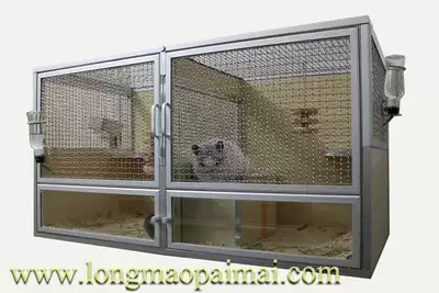 (Chinchilla auction)Chinchilla pet custom high-end solid wood blind date cage Chinchilla baby cabinet cage-special offer