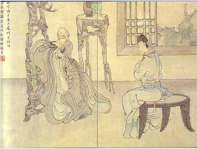 Postcard Qing Dynasty Painting Ren Xun (Qing Dynasty) The Story of the West Chamber Album One - Taobao