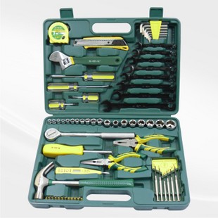 Shengda tool 66-piece machine repair set multi-function toolbox auto machinery quick repair tool hardware toolbox