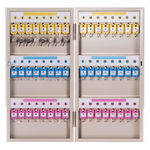 Ключевая коробка Delica 9323 Стеновая шкафа для хранения шкафа для хранения шкафа Rice Yellow 48 -бит.