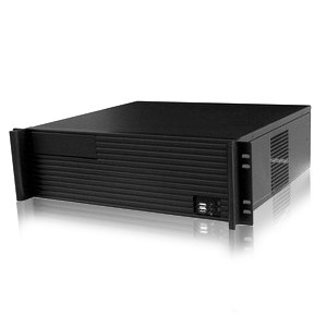 Ultra-short 3U server chassis, high-end aluminum panel chassis, 380mm deep, one optical drive, industrial control chassis