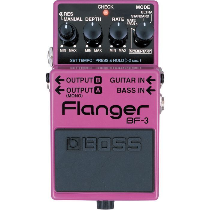 (General agent licensed goods) Boss BF-3 Guitar Bass Flanger Effect Device