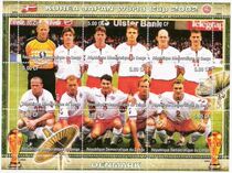 2002 South Korea-Japan World Cup Denmark commemorates stamps