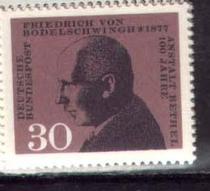 West Germany-Bielefeld Bert Hospital 100 years of theologian Bodelschwenge 1 Full 67 years