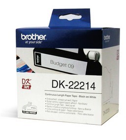 Brothers original label paper DK-22214 tag paper 12mm*30 48m DK tag ribbon