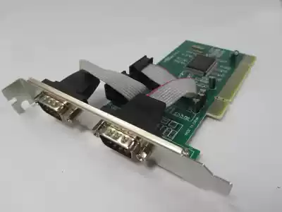 Physical store new Hengke PCI serial card desktop computer serial card PCI to RS232 card Como port card