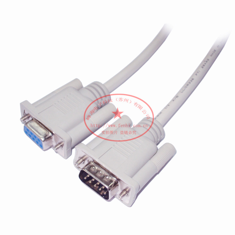 1 5 m rows of 9 pins 9 RS232 RS232 RS485 RS422 RS422 9 Core serial port line extension cord