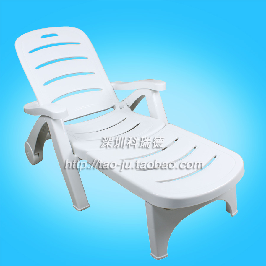 Beach Bed Reclining Chair Fold Universal Beach Bed Plastic Beach Bed Plastic Beach Bed Casual Chair 1244