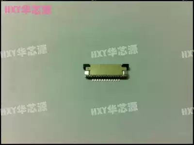 FPC flexible cable connector 1 0mm pitch 12p drawer type upper and lower horizontal patch