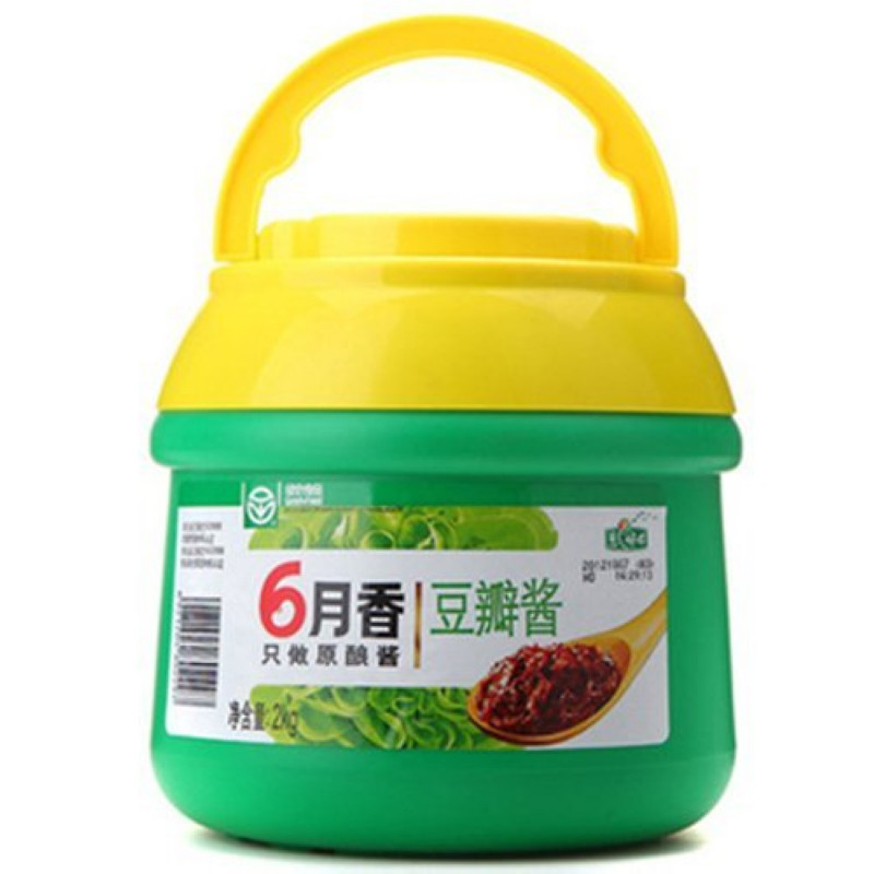 【天猫超市】欣和 葱伴侣6月香豆瓣酱2kg大豆酱 不添加增稠剂