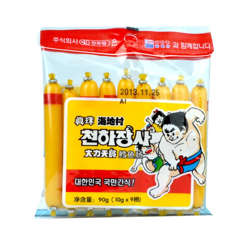 韩国海地村 鳕鱼肠鱼肠原味90g