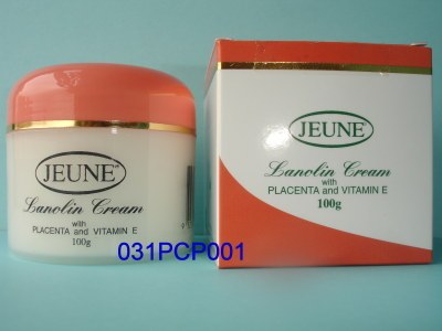 jeune lanolin cream with placenta