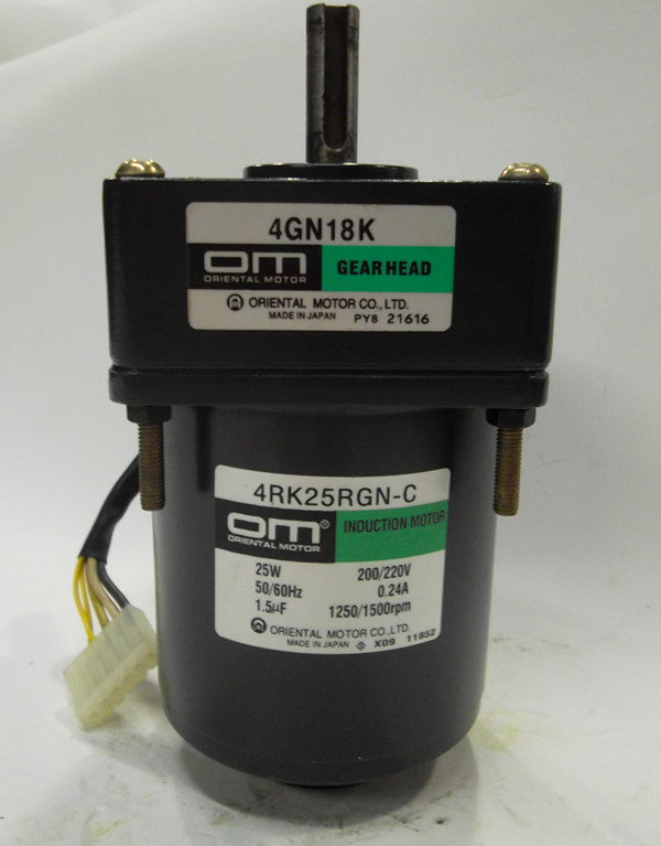 Japan Oriental OM gear motor speed control 4RK25RGN-C 4GN-18K