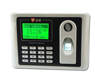 New machine Haoshun crystal dense V1TU-ID fingerprint beating card clock ID card swiping examination and attendance machine with LAN