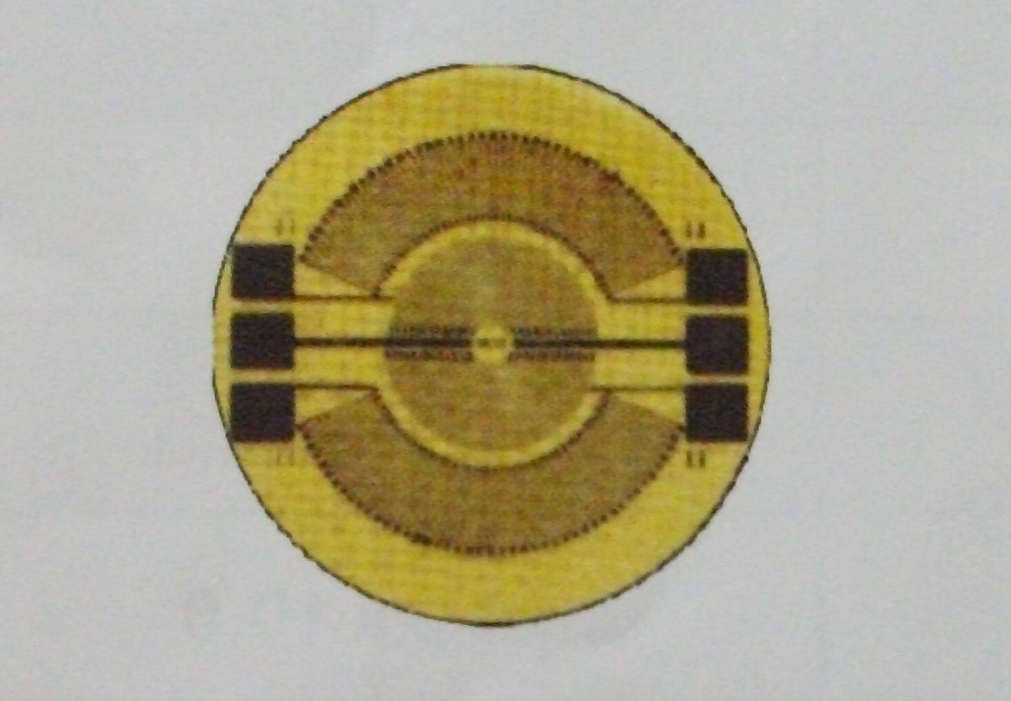 High temperature rosette strain gauge