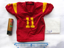 Crown soldier 8-foot 1: 6 Veron loose piece 73112 red 11#半袖球衣 5 Yuan 1 piece