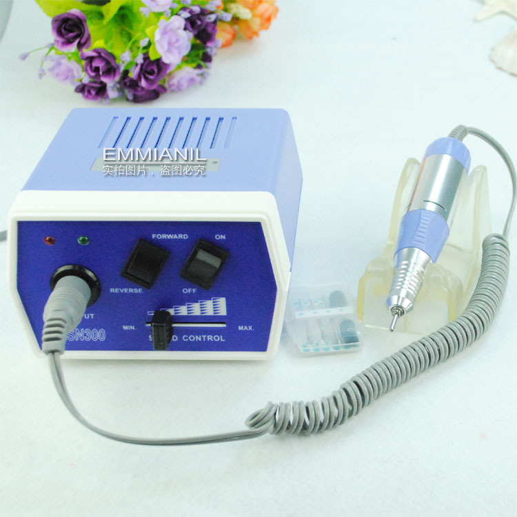美甲必备工具打磨机磨甲机指甲修护送10个打磨沙圈JDASN300