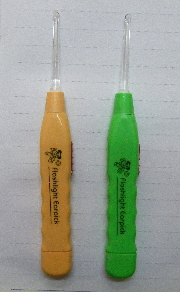 Jie Caier's new flashlight, ear-digging spoon, personal wash, cleaning, nursing, light tool, lamp, electric ear-picking spoon