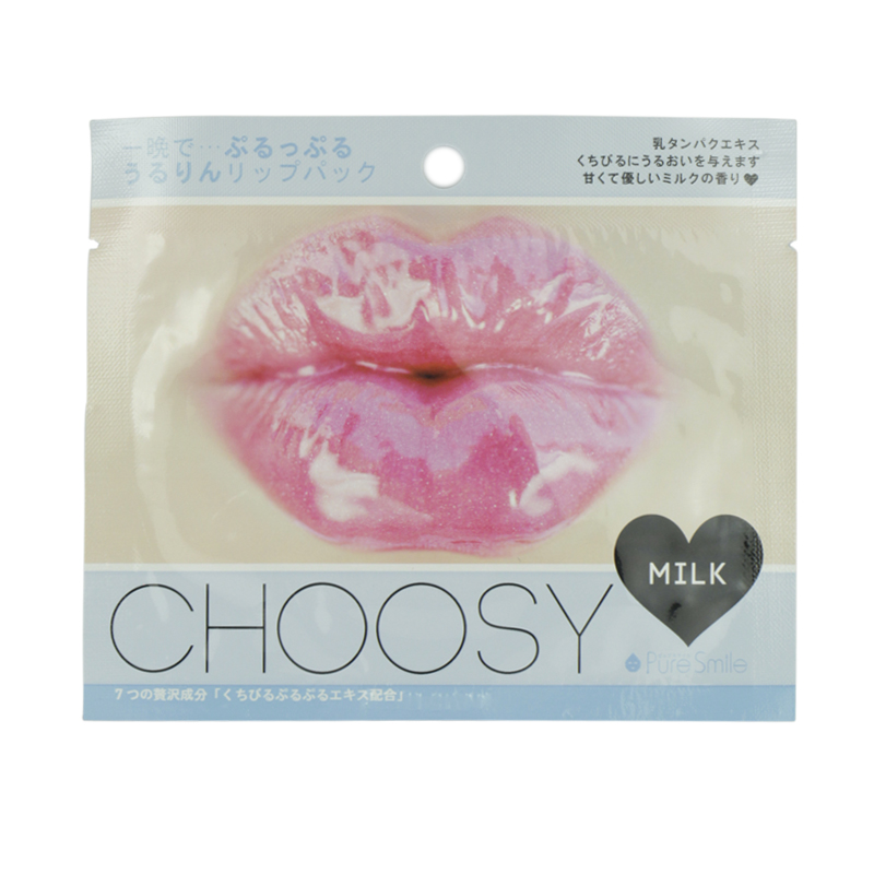 日本Pure smile 一夜Choosy保湿护唇膜(牛奶) MILK