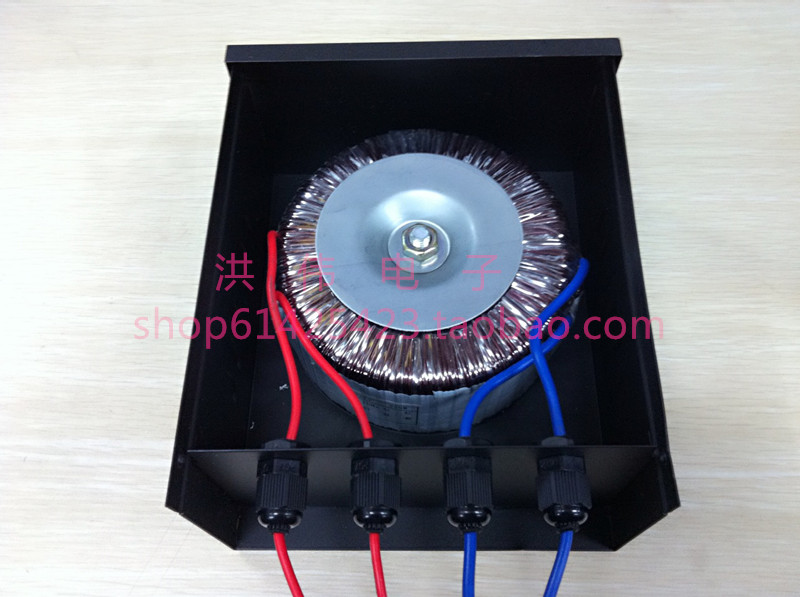 Rainproof power supply All copper AC 100W24V 100VA24V rainproof toroidal transformer 100W guardrail light LED