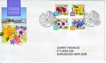 Australia 1999 Seaside flowers and grass stamps stamps First Day of the Year 1