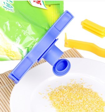 厨房小件创意家居 用品密封出料嘴 食品封口夹密封夹出料口密封器
