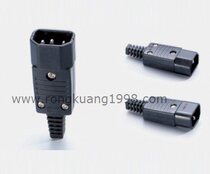 WD-10 IEC C13 C14 connector C14 wiring head IEC power plug C14 wiring male