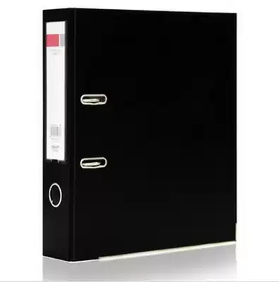 Dali folder a4 folder two-hole folder thickened fast Labor clip loose leaf storage eleven-hole file bag desktop finishing black folder